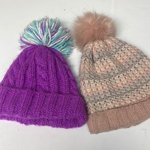Bundle of two children’s place hats for girls, size 8+ excellent condition